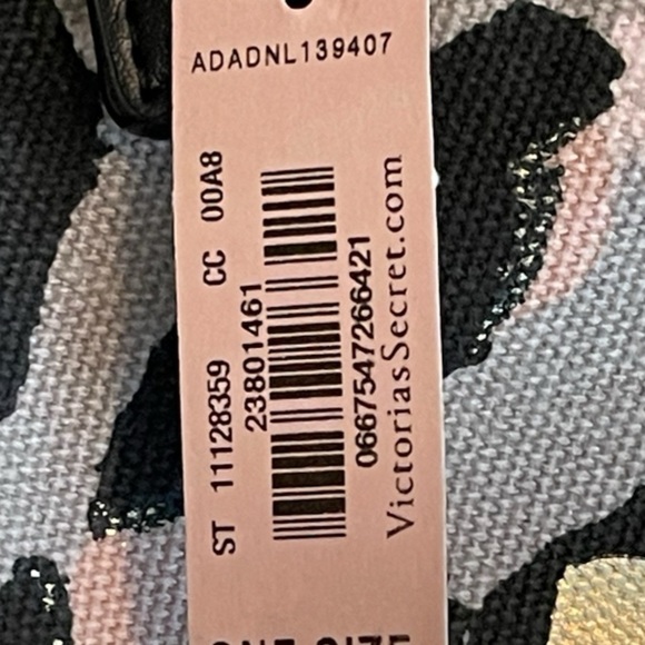 Victoria's Secret AUTHENTIC Leopard Print Tote with Gold Foil NWT - Picture 11 of 16